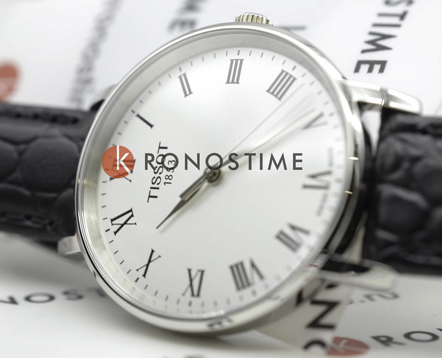Часы Tissot Everytime T143.210.16.033.00 — кожаный, женские