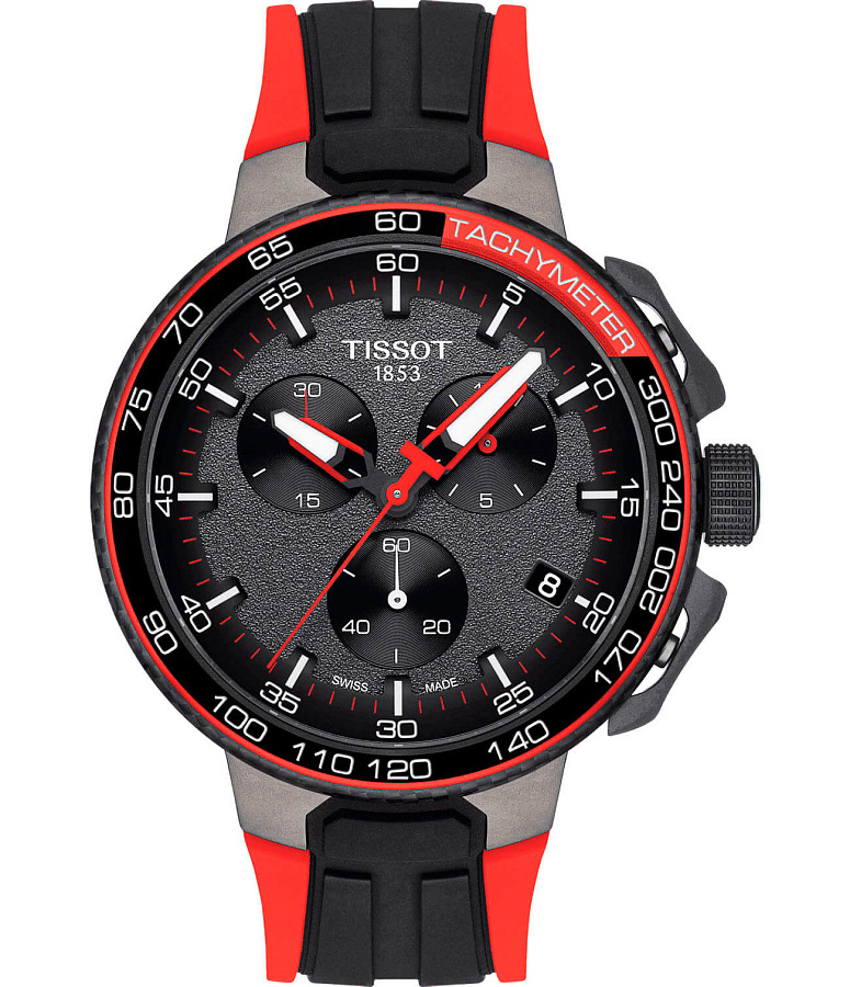 Часы Tissot T-Race Cycling Vuelta Edition T111.417.37.441.01 — мужские, черный