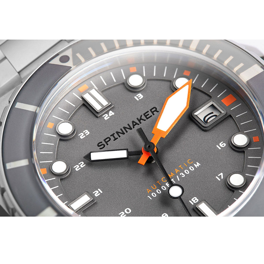 Часы Spinnaker Dumas SP-5081-LL — механические, металл сталь