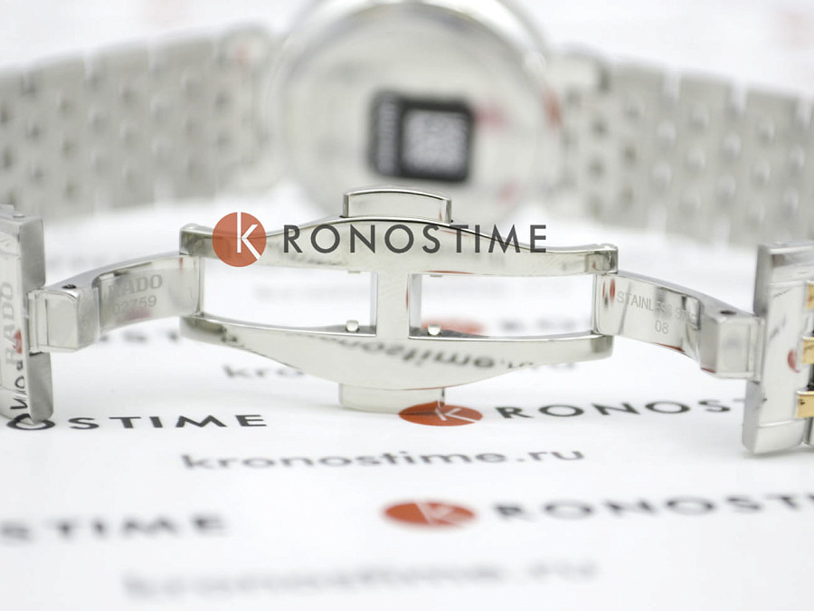 Часы Rado Florence Classic Diamonds R48913723 — черный, металл сталь