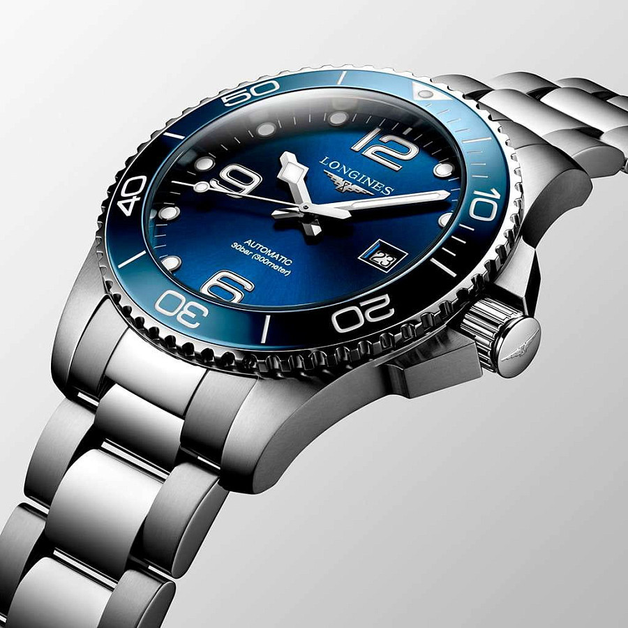 Часы Longines HydroConquest L3.782.4.96.6 — механические, Швейцария, мужские