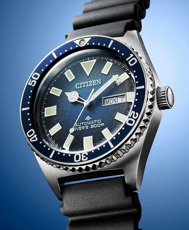 Часы Citizen Promaster NY0129-07L — мужские, черный
