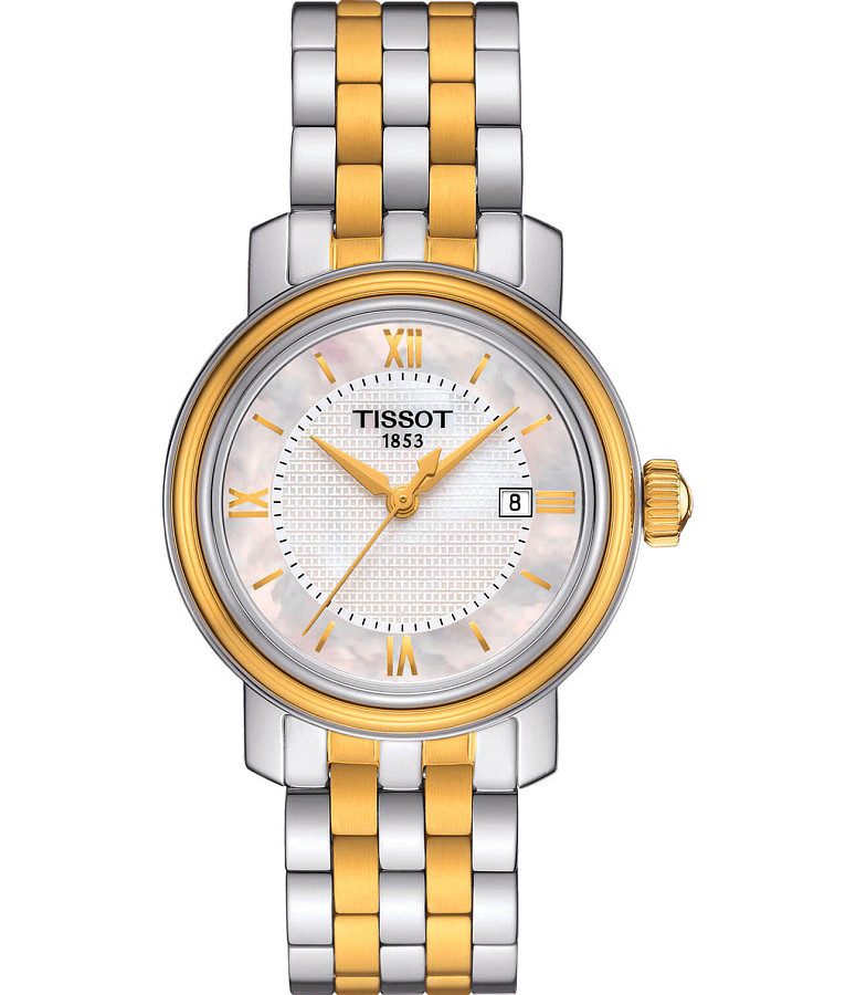 Часы Tissot Bridgeport Lady T097.010.22.118.00 — женские, белый