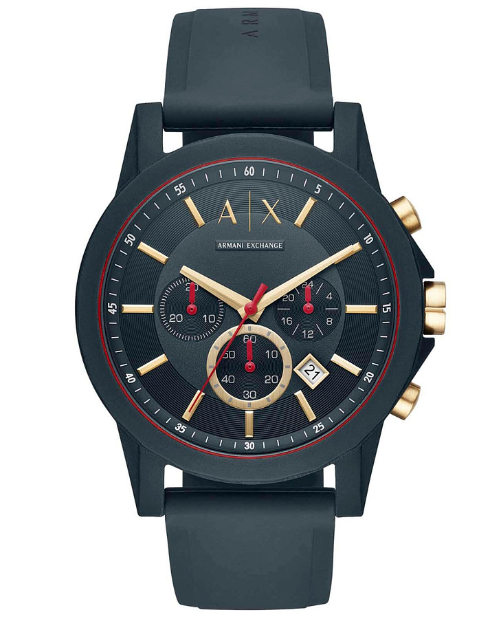 Часы Armani Exchange Drexler AX1335 — мужские, синий