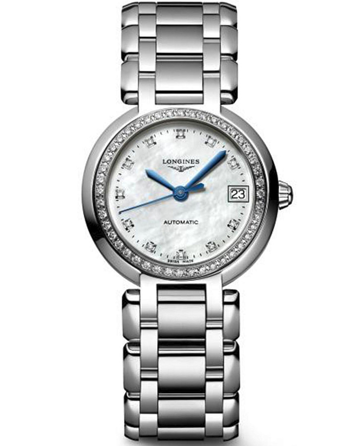 Часы Longines PrimaLuna L8.111.0.87.6 — женские, перламутровый