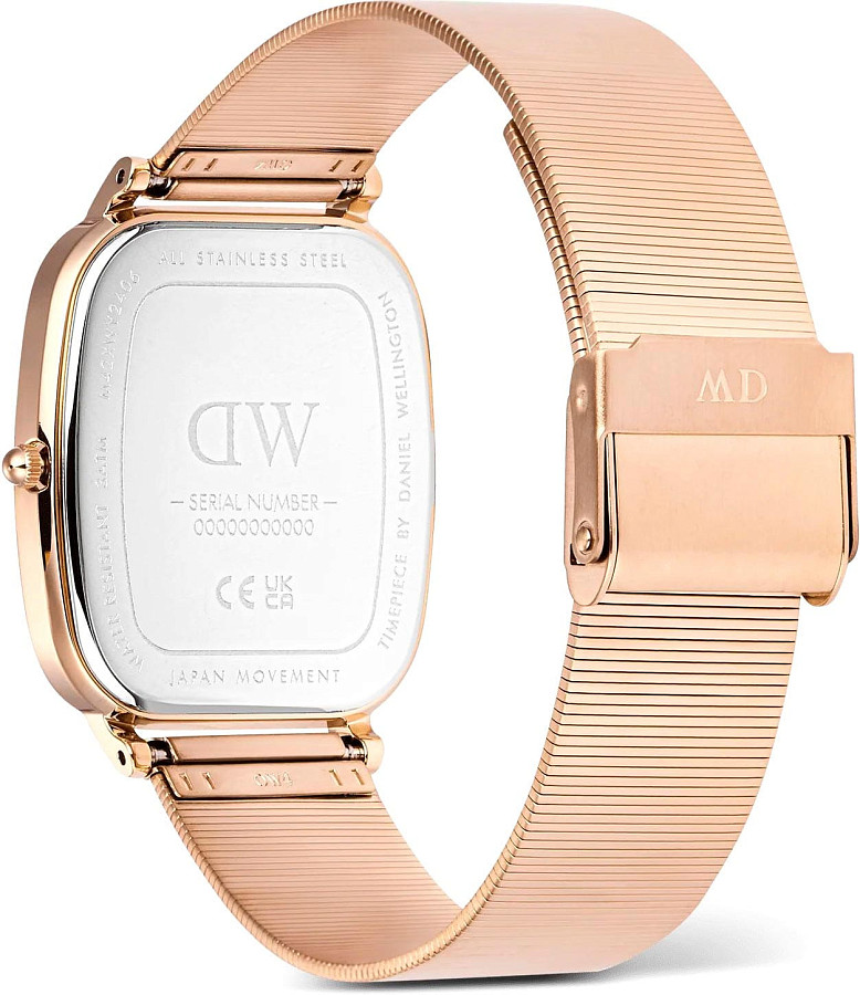 Часы Daniel Wellington Marlon Wire Linen Rose Gold DW00100815 — сталь металл, Швеция