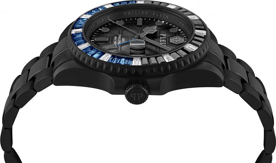 Часы Philipp Plein GMT-I Challenger PWPZA0324 — кварцевые, сталь металл