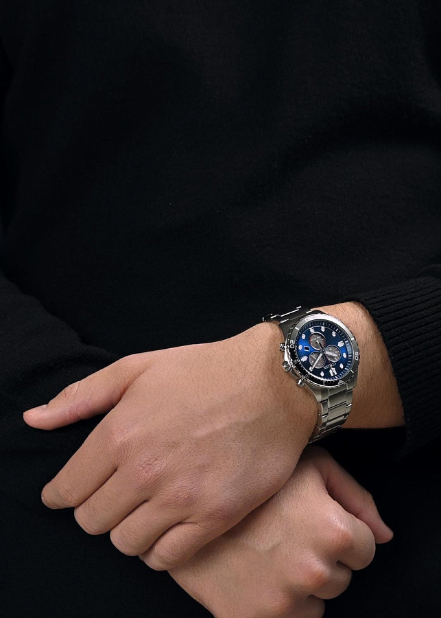 Часы Citizen Eco-Drive AT2560-84L — кварцевые, металл сталь