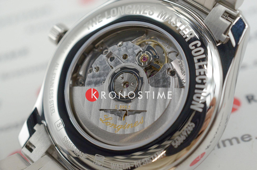 Часы Longines Master Collection L2.919.4.92.6 — синий, сталь металл