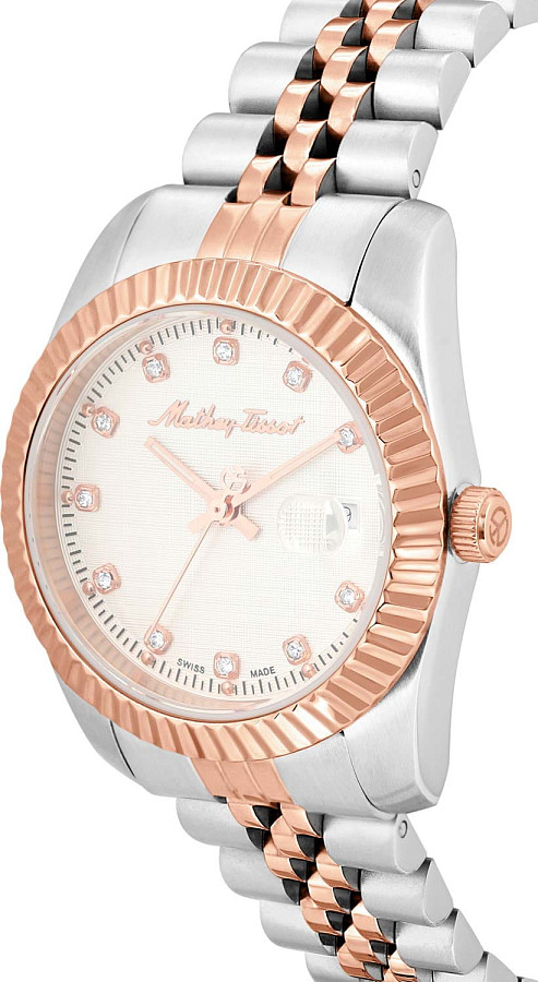 Часы Mathey-Tissot Rolly D810RA — кварцевые, сталь металл
