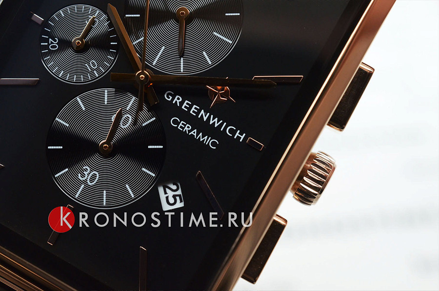 Часы Greenwich GW 533.40.31 — сталь металл, Англия
