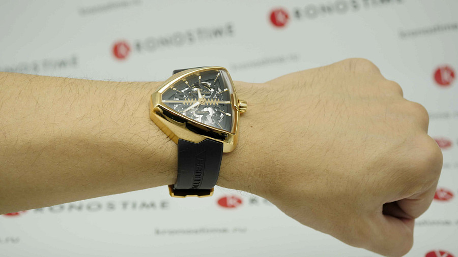 Часы Hamilton Ventura Elvis80 Skeleton Auto H24525331 — Швейцария, мужские