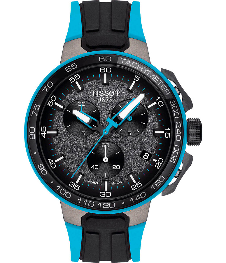 Часы Tissot T-Race Cycling T111.417.37.441.05 — мужские, черный