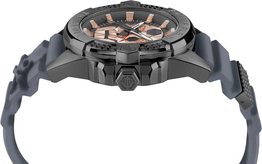 Часы Philipp Plein PWAAA2324 — кварцевые, сталь металл