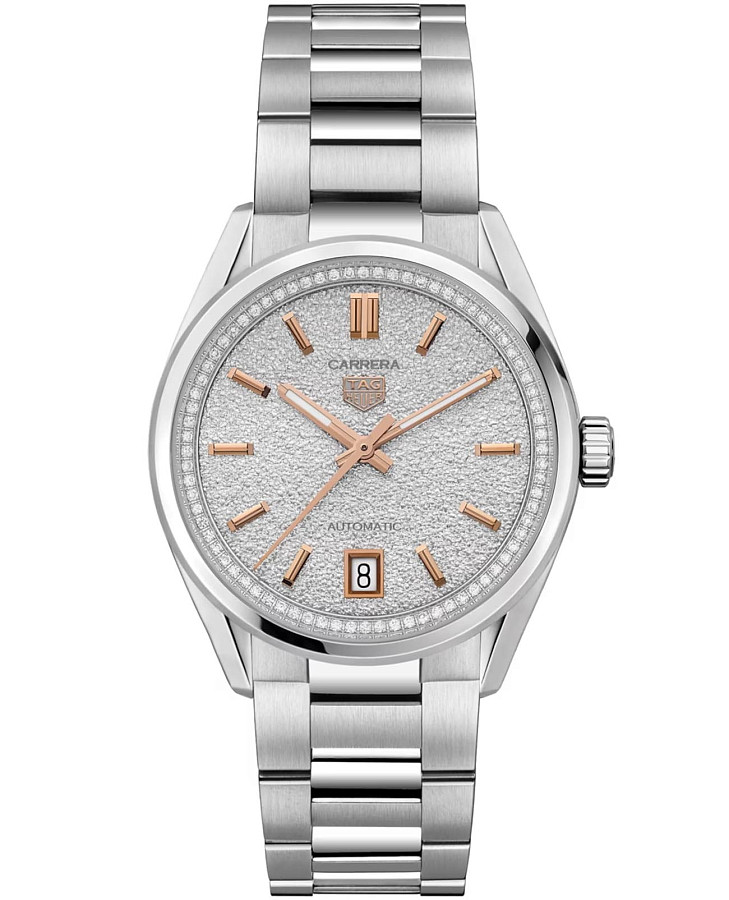 Часы TAG Heuer Carrera Date WBN231B.BA0001 — женские, серебристый