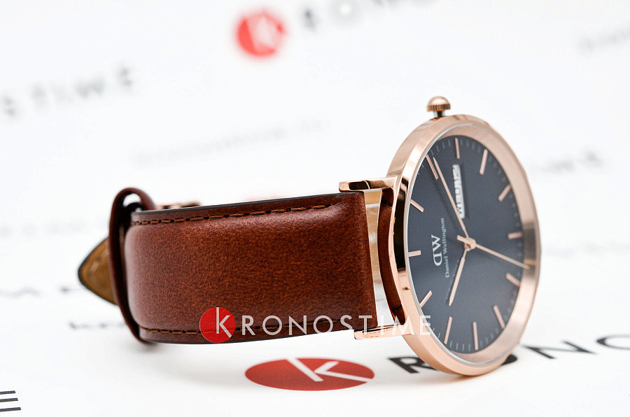 Часы Daniel Wellington Classic Day Display St Mawes Rose Gold Arctic DW00100830 — сталь металл, Швеция