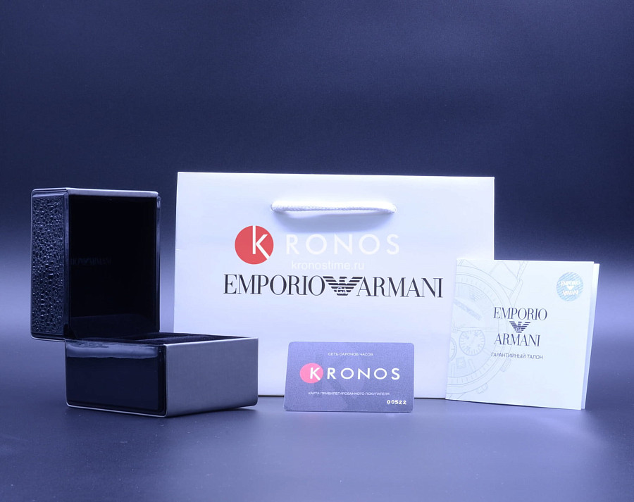 Часы Emporio Armani AR11146 — женские, сталь с ip покрытием