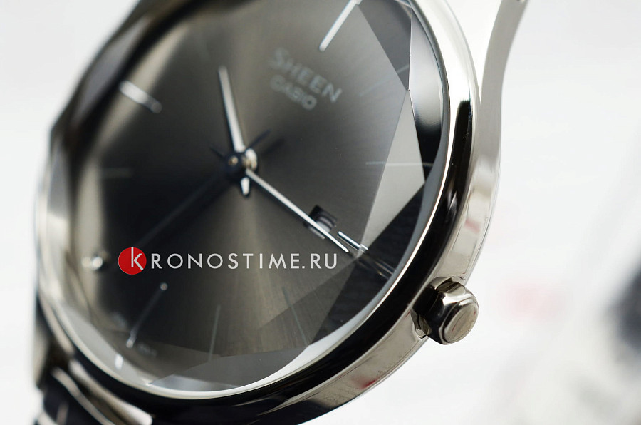 Часы Casio Sheen SHE-4062D-8A — нержавеющая сталь, женские