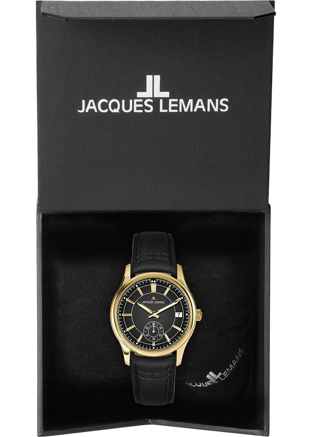 Часы Jacques Lemans Derby 1-2197E — сталь металл, Австрия