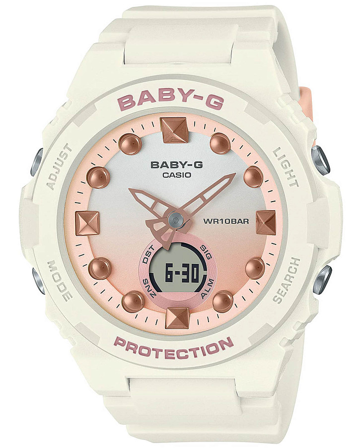 Часы Casio Baby-G BGA-320-7A1 — женские, розовый