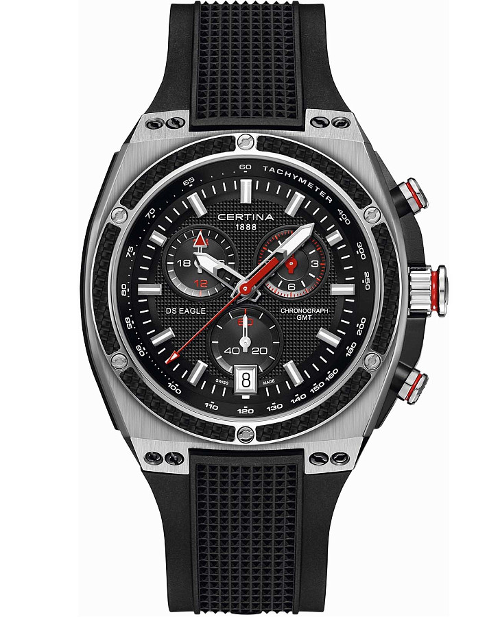 Часы Certina C023.739.27.051.00 — мужские, черный