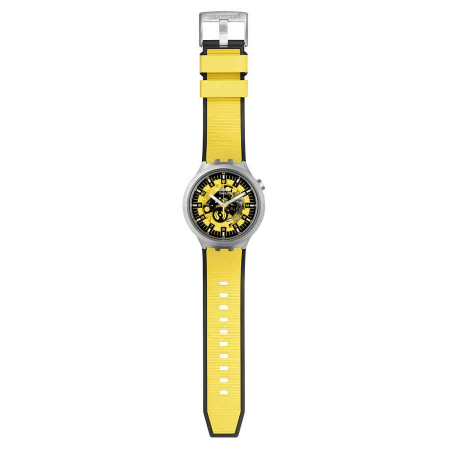 Часы Swatch Big Bold Irony Lacquered SB07S109 — кварцевые, металл сталь