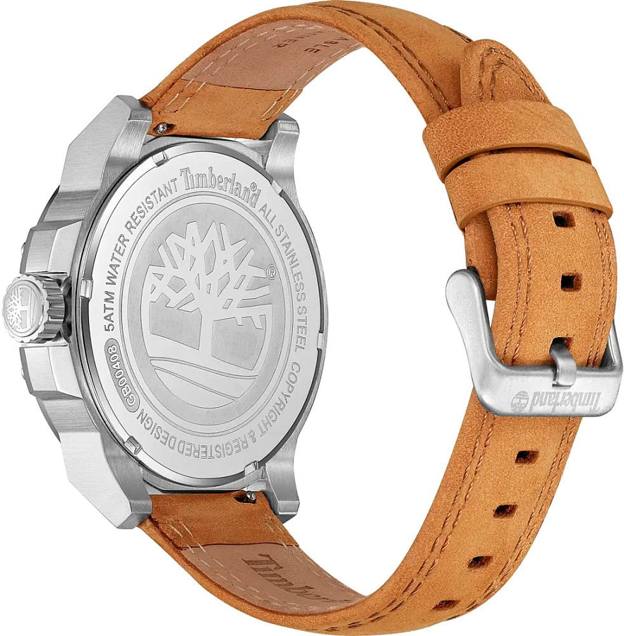 Часы Timberland Canfield TDWGB0040802 — зеленый, металл сталь