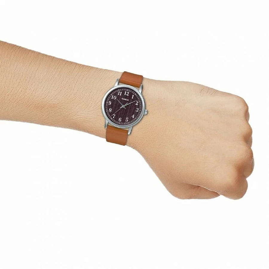 Часы Casio Collection MTP-E145L-5B1 — металл сталь, Япония