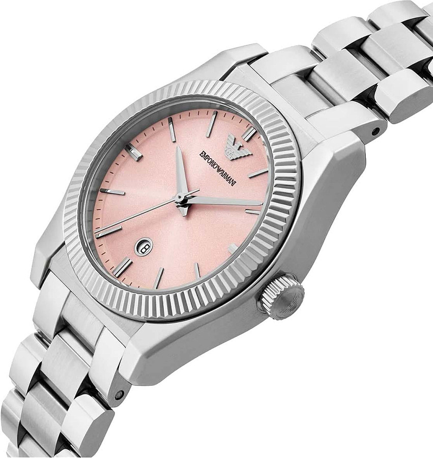 Часы Emporio Armani Federica AR11658 — розовый, сталь металл
