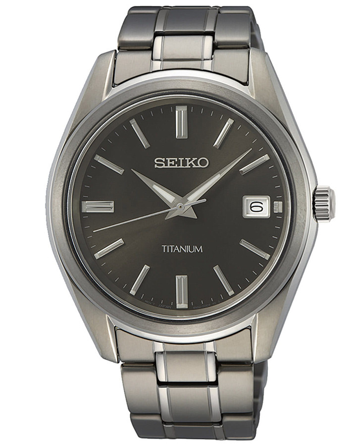 Часы Seiko Conceptual Series Dress SUR375P1 — мужские, серый