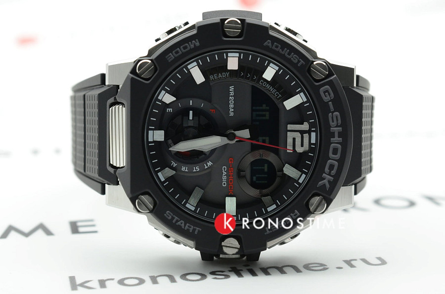 Часы Casio G-Shock GST-B300-1A — пластик, мужские