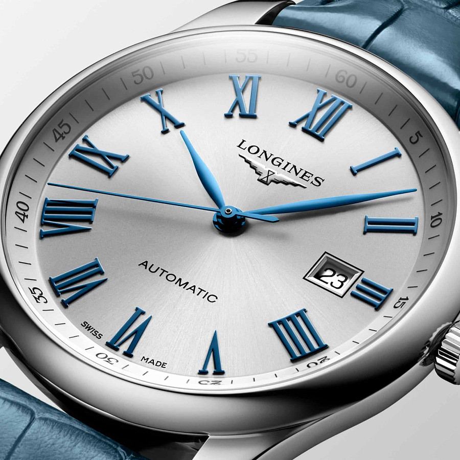 Часы Longines Master Collection L2.893.4.79.2 — мужские, кожаный