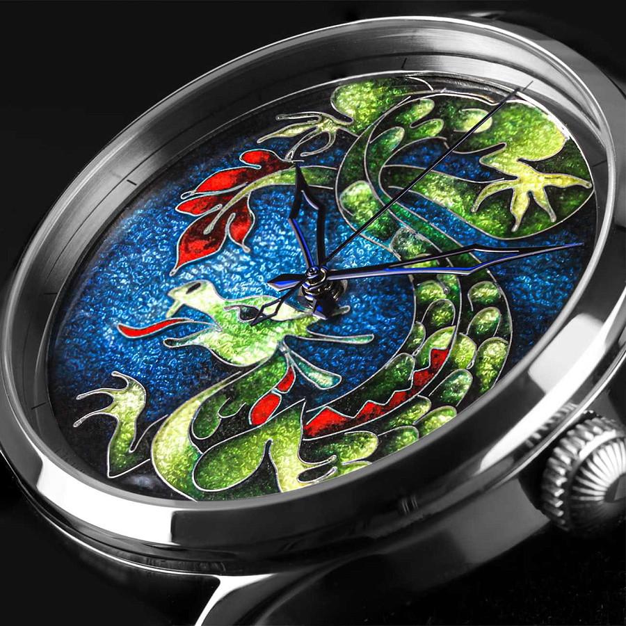 Часы УЧЗ ART Соло 8127L-1 — механические, металл сталь