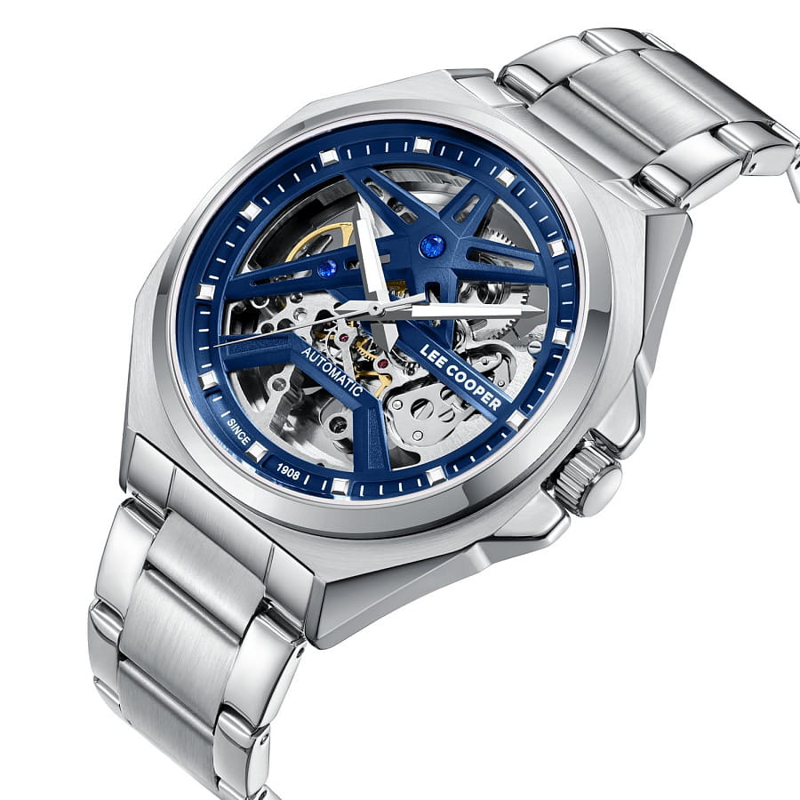 Часы Lee Cooper LC08097.390 — механические, суперметалл металл
