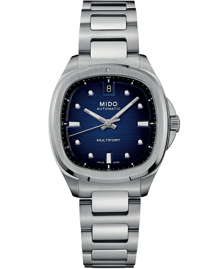 Часы Mido Multifort TV 35 M049.307.11.041.00 — женские, синий