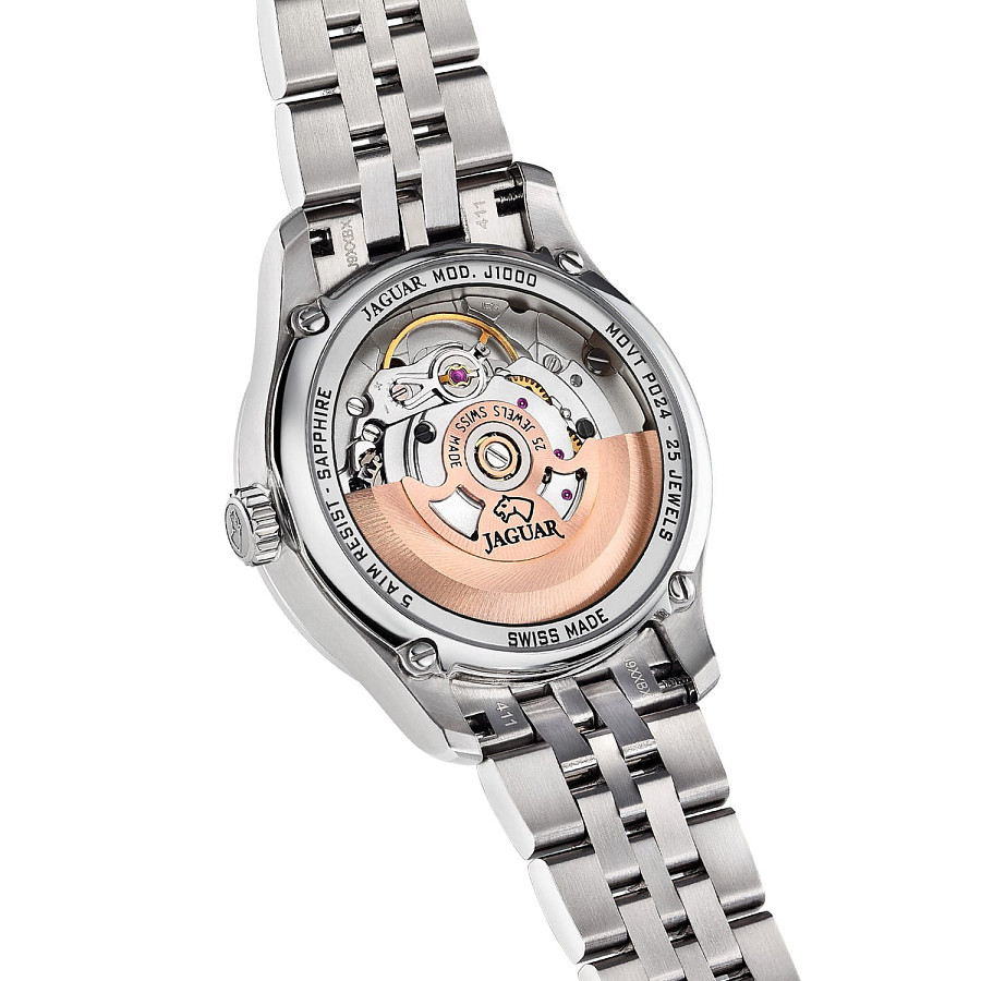 Часы Jaguar Automatic Woman J1000/1 — механические, сталь металл