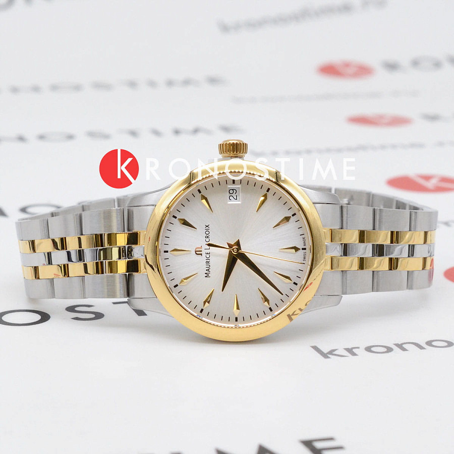 Часы Maurice Lacroix 1975 Quartz 33mm 751006-PVY12-131-1 — кварцевые, сталь металл