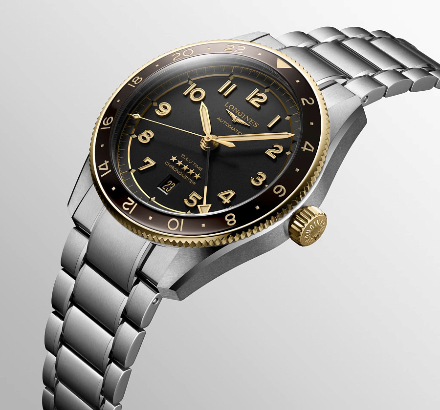 Часы Longines Spirit L3.812.5.53.6 — механические, Швейцария, мужские