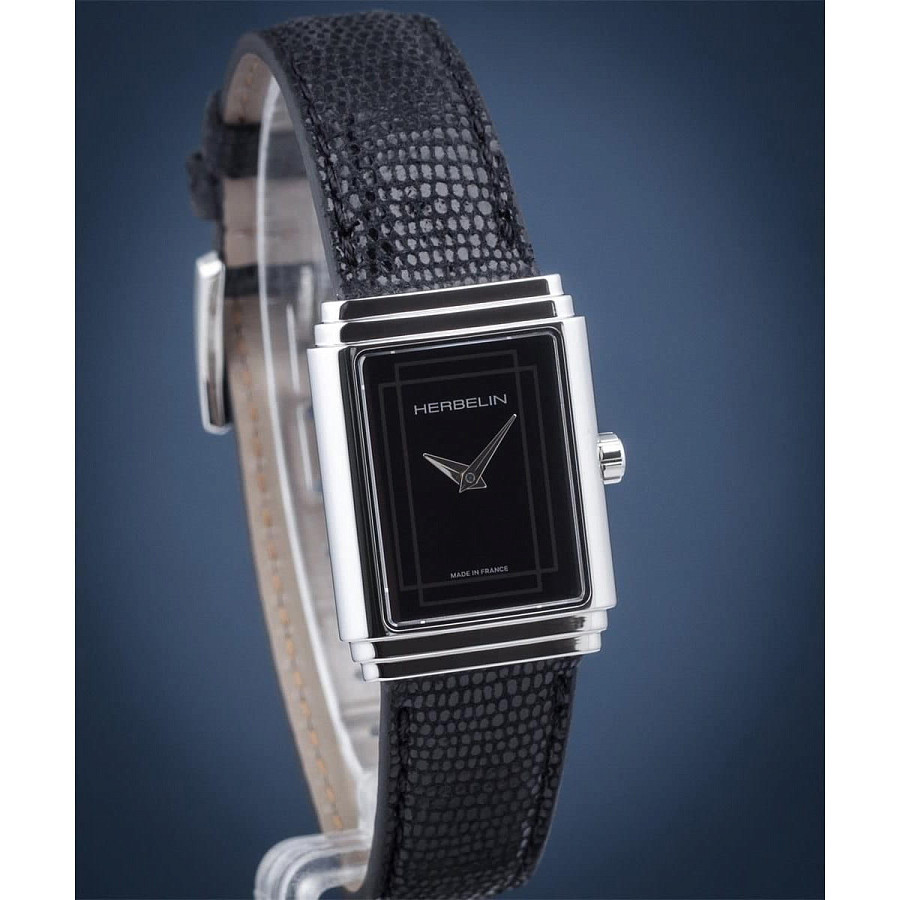 Часы Herbelin Art Deco 17577AP04N — кварцевые, сталь металл
