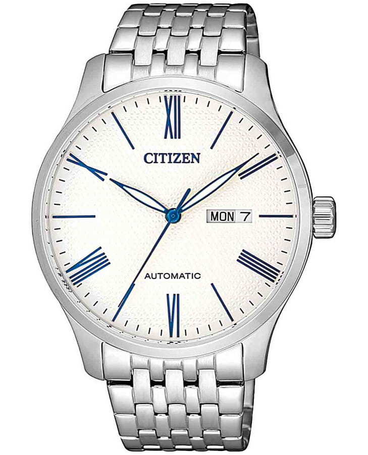 Часы Citizen Automatic NH8350-59B — мужские, белый