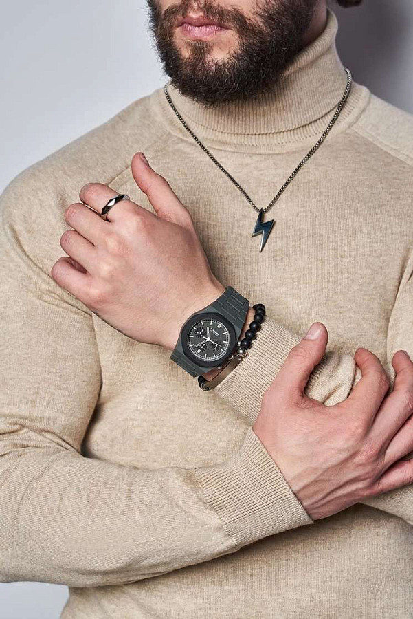Часы D1 Milano Polychrono PHBJ04 — пластик, мужские