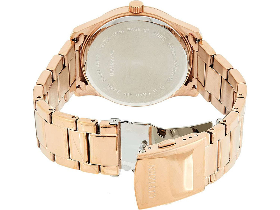 Часы Citizen Quartz BH5003-51L — синий, сталь металл