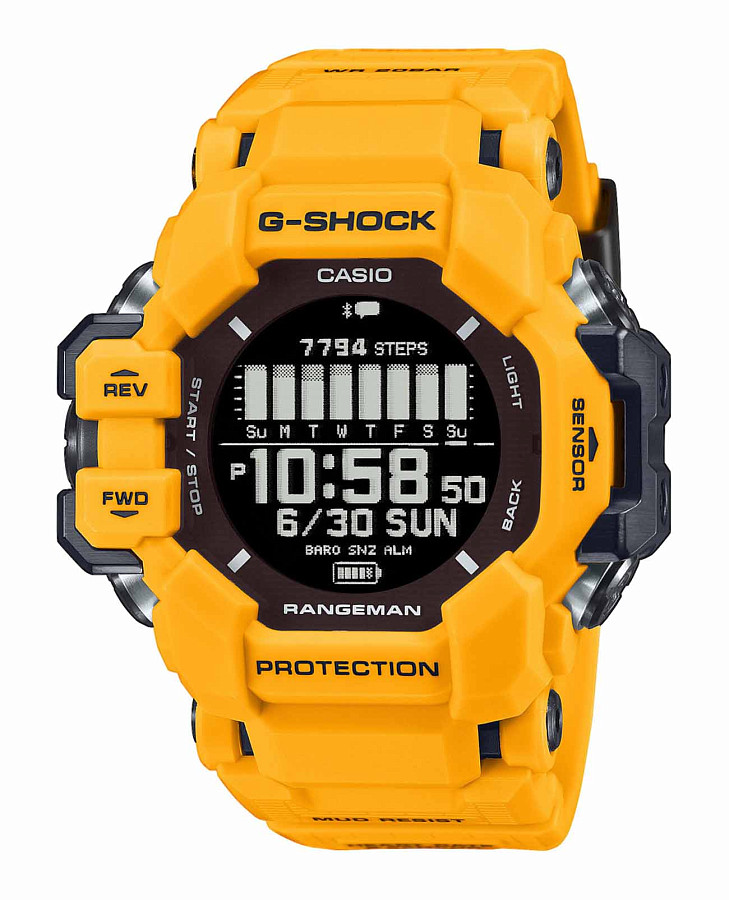 Часы Casio G-Shock GPR-H1000-9 — мужские, антрацитовый