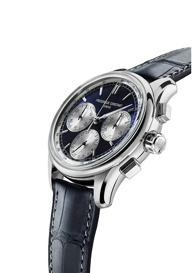 Часы Frederique Constant Flyback Chronograph Manufacture FC-760NS4H6 — механические, металл сталь