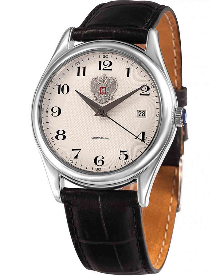 Часы Слава Сенат 1490864/300-8215 — мужские, белый