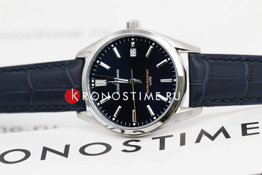 Часы Jacques Lemans Classic 1-1859C — кварцевые, сталь металл