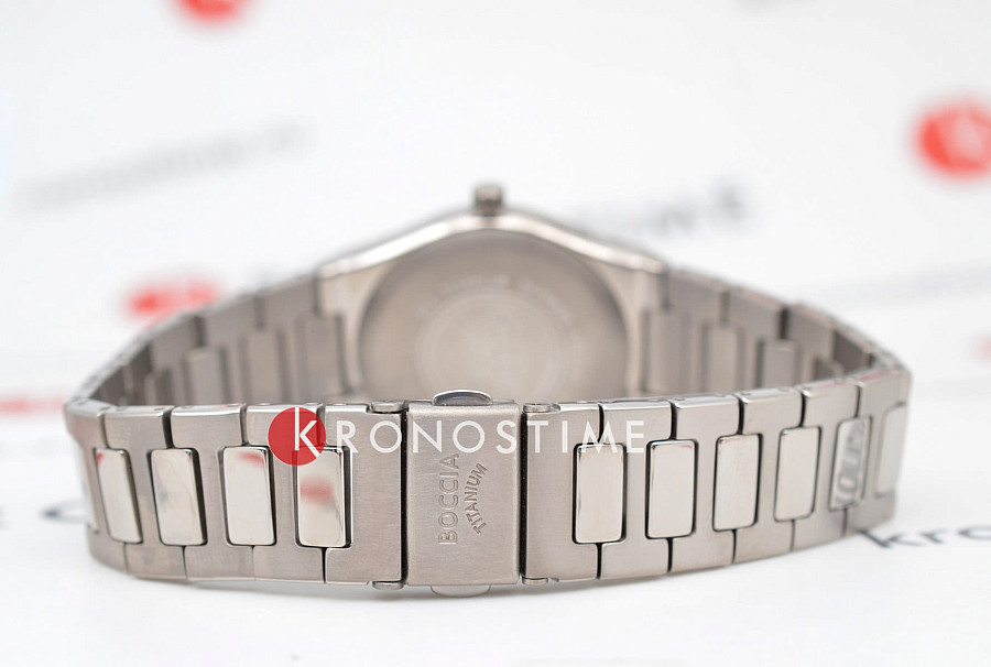Часы Boccia Titanium Circle-Oval 3357-01 — Германия, кварцевые
