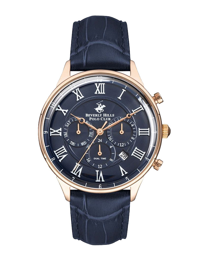 Часы Beverly Hills Polo Club BP3238X.499 — мужские, синий