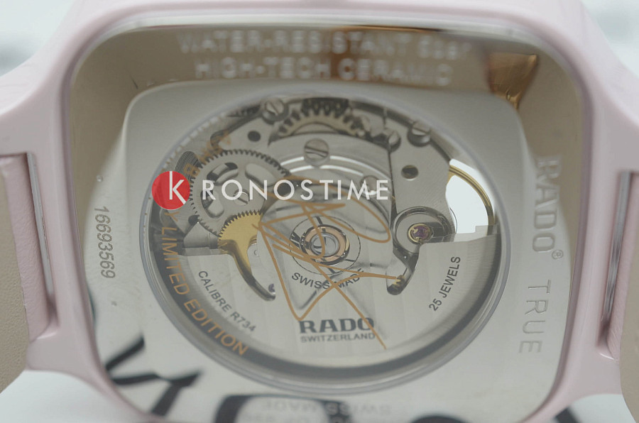 Часы Rado True Square x Ash Barty Limited Edition R27123905 — Швейцария, механические