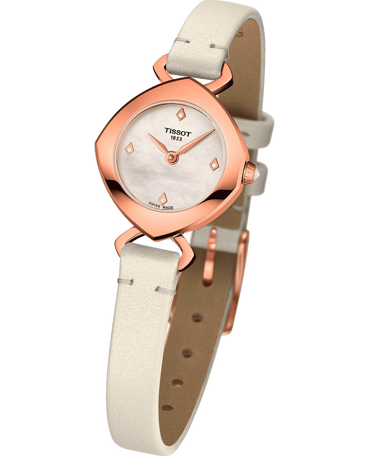 Часы Tissot Femini-T T113.109.36.116.00 — кожаный, женские